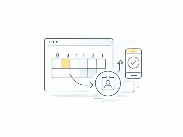 Calendar & Booking Workflow Integration
