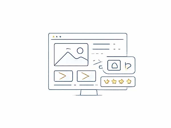 Homepage & Featured Content Layout Design
